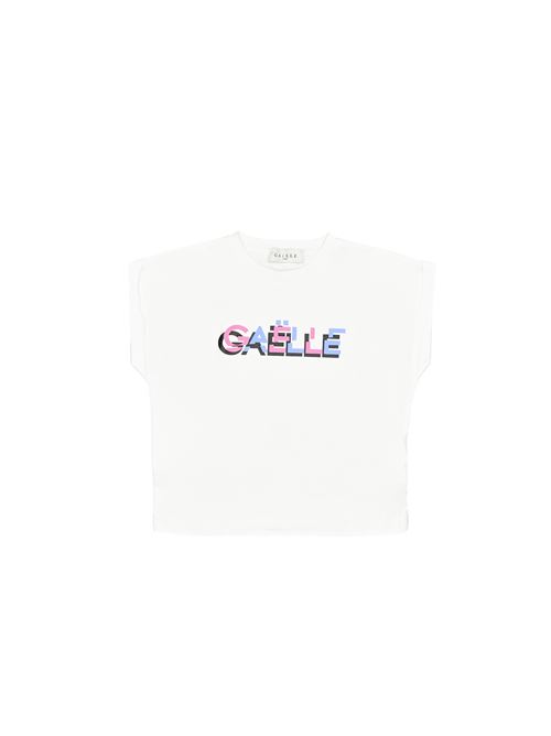 T-shirt, bambina, logata. GAELLE PARIS | 2746M00058WH